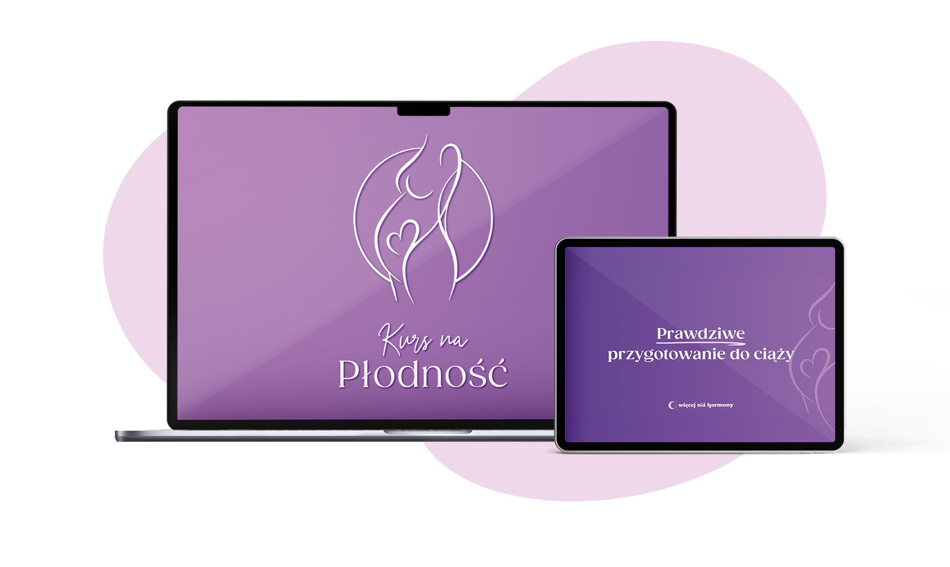 Kurs na Płodność - mockup główny